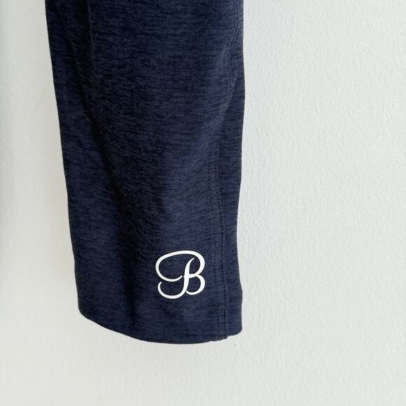 Bombshell Sportswear Athletic Bodysuit Medium Cosmic Blue Heather Gym Jumpsuit - Picture 8 of 12